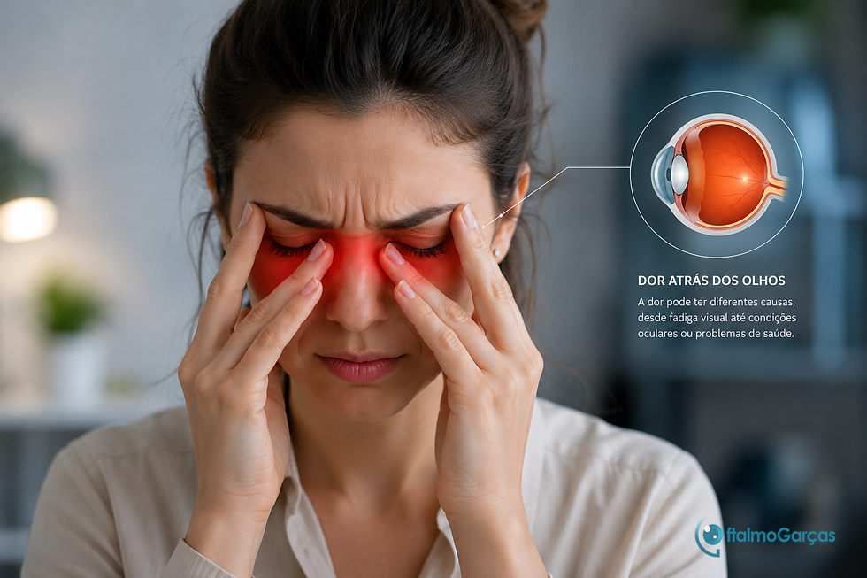 : Dor atrás dos olhos pode estar relacionada a diferentes condições, desde fadiga visual até doenças oculares e problemas de saúde. Saiba quando procurar um oftalmologista.