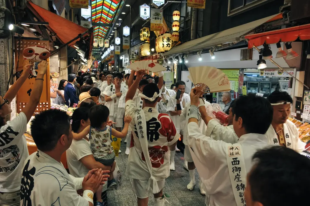 Nishiki Market covered arcade