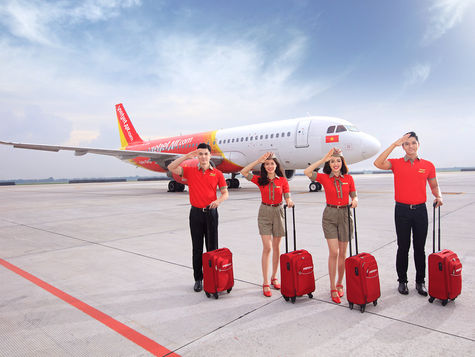 Vietjet premiada como líder na Ásia pela experiência do cliente