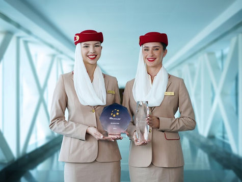 Emirates recebe o título da APEX World Class Airline 2024
