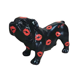 Idée cadeau - chien en résine