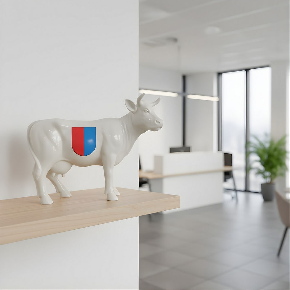 Miniature : Animaux-en-Resine-Suisse-Vaches-H45cm-Kuhtag-canton-Tessin-idée-cadeau-5