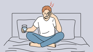 The alcohol hangover product market of the United States of America