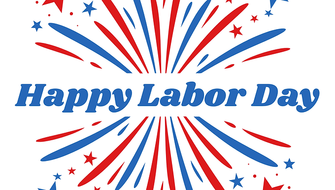 Labor Day Weekend - Studio Closed