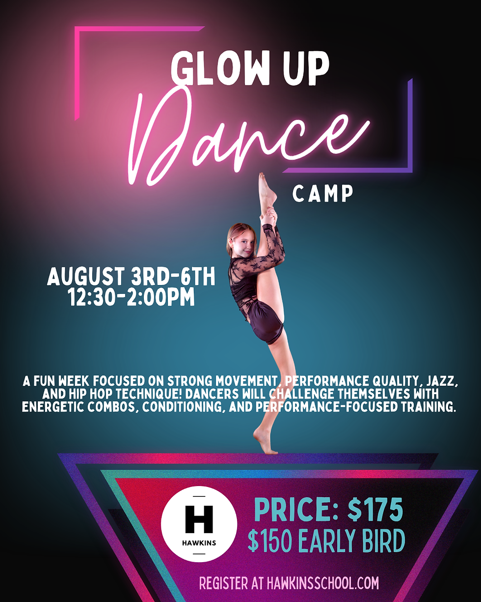 Glow Up Dance Camp