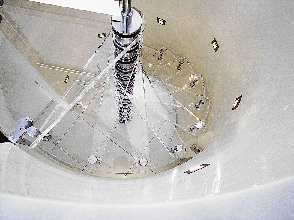 Spindeltreppe Acryl