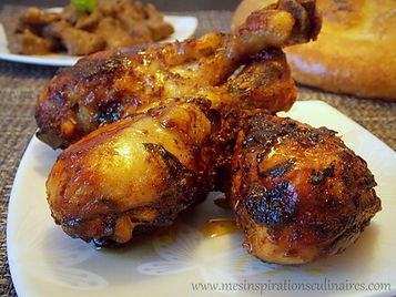 Pilons de poulet caramélisés