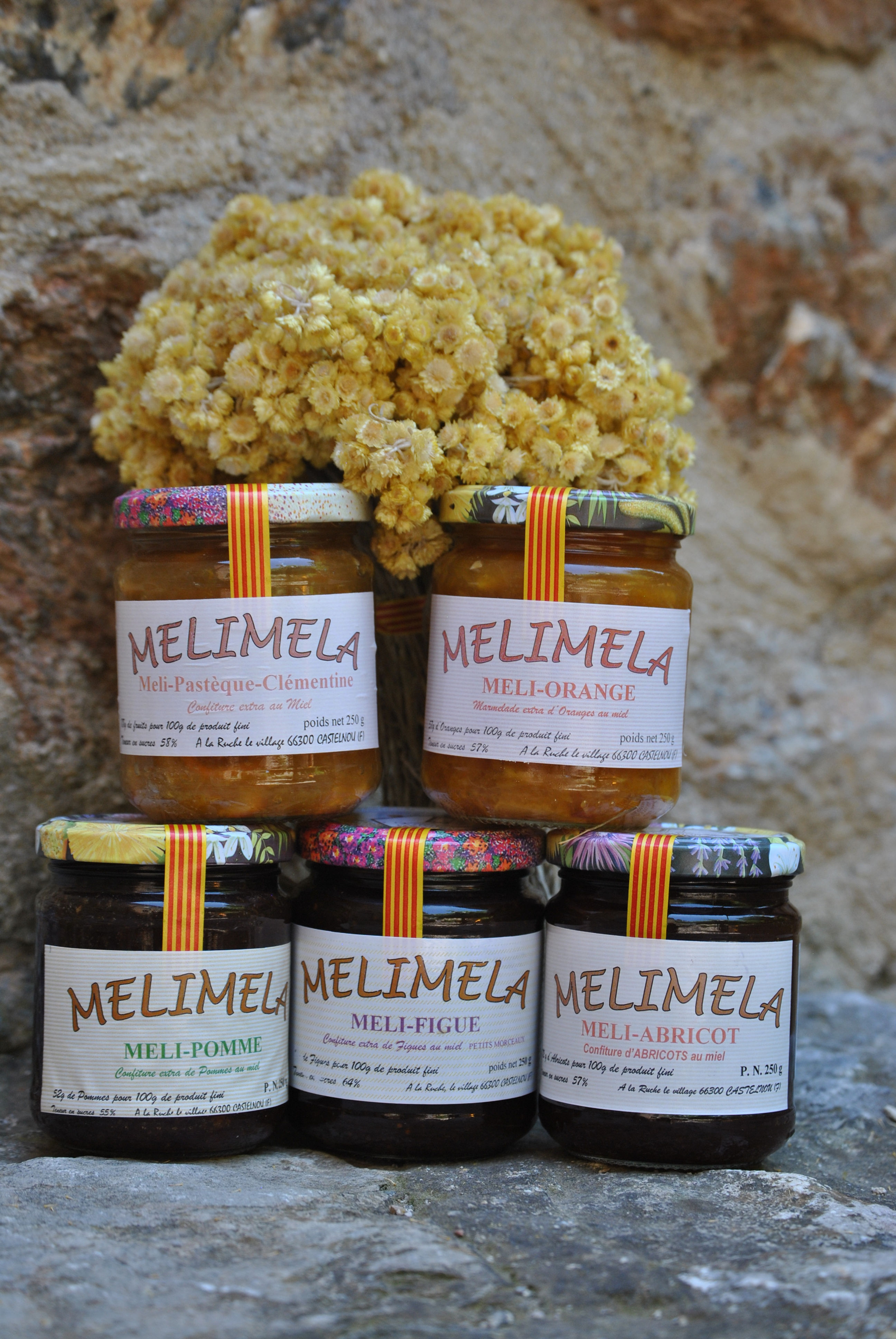 Nos confitures au Miel : Les Mélimela