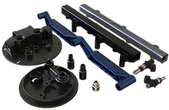 ASNU performance fuel rail and injector components