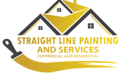 Straight Line Painting & Services commercial and residential painting company logo