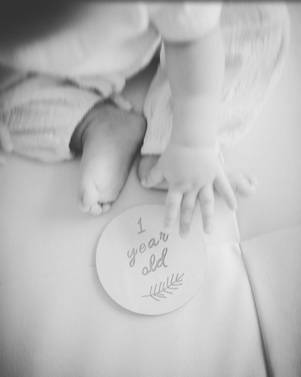 Thumbnail: Wooden milestone cards 