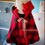 Thumbnail: Buffalo plaid poncho