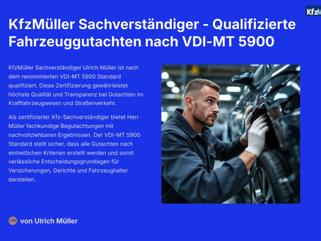 VDI-MT 5900 Diese Richtlinie wurde vom Verein Deutscher Ingenieure (VDI) herausgegeben und trat am 1. Februar 2025 in Kraft