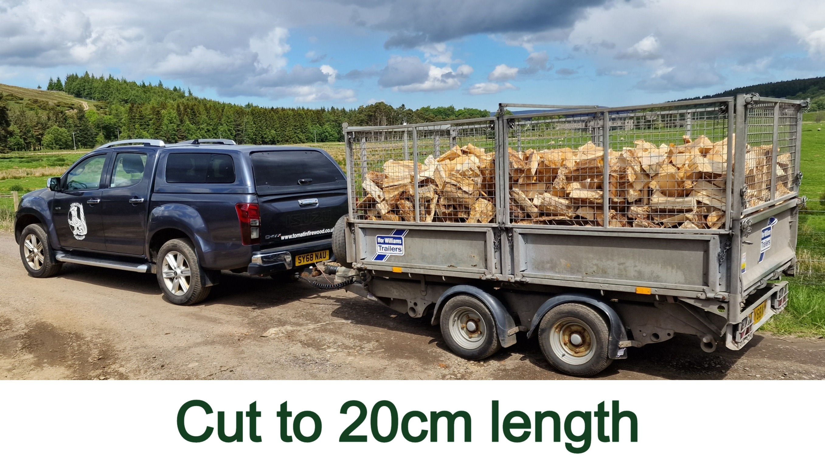 20cm, Kiln dried Mixed Loads, hardwood and softwood