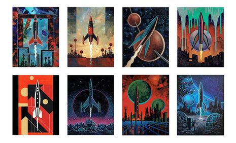Rocket Paintings