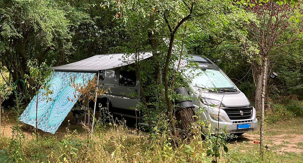 Miniaturbild: Sonnensegel Frontseite hellgrün/dunkelgrün Breite: 3,00m Höhe:2,00m