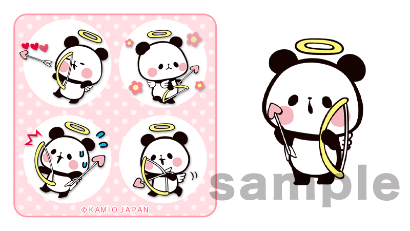 キャラクターイラスト パッキン多数 しゃべってdキャラとり放題「キューピッドぱん登場❣️