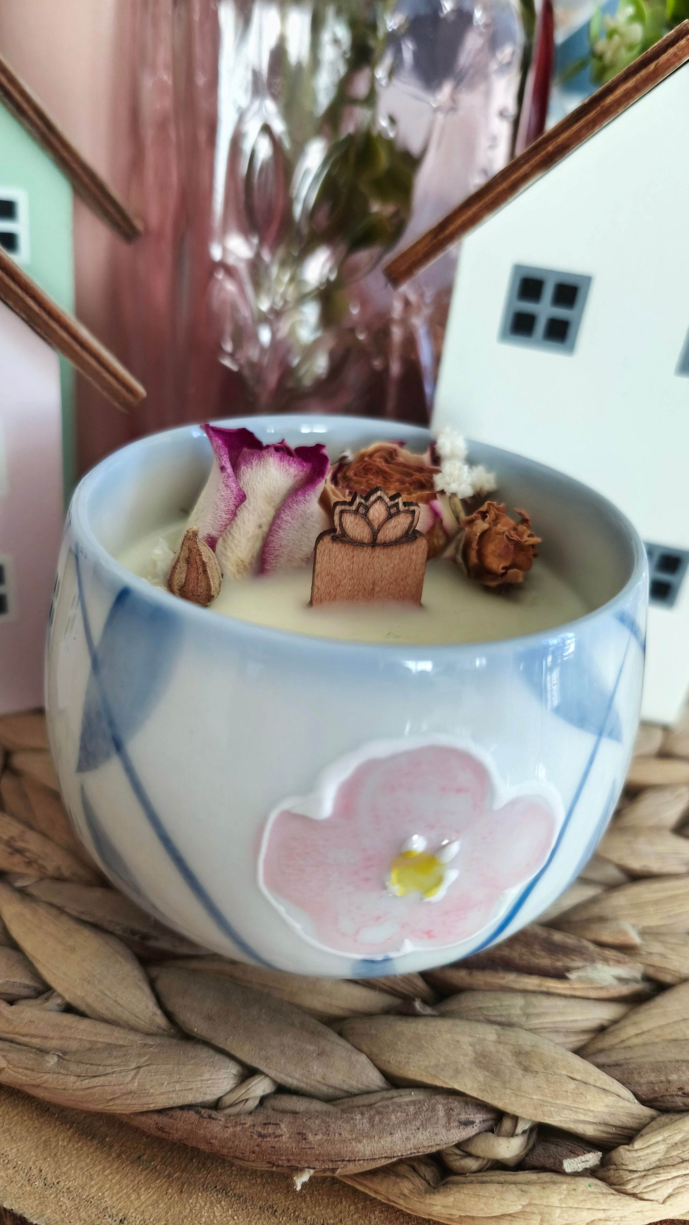 SAKURA - Bougie déco parfumée
