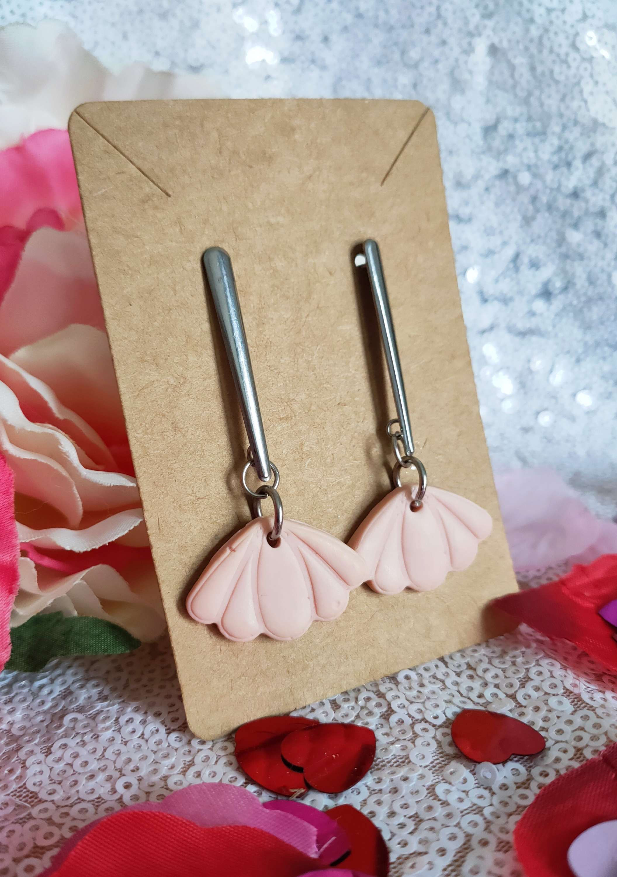 AMOUR CHAMALOW - Boucles d'oreilles