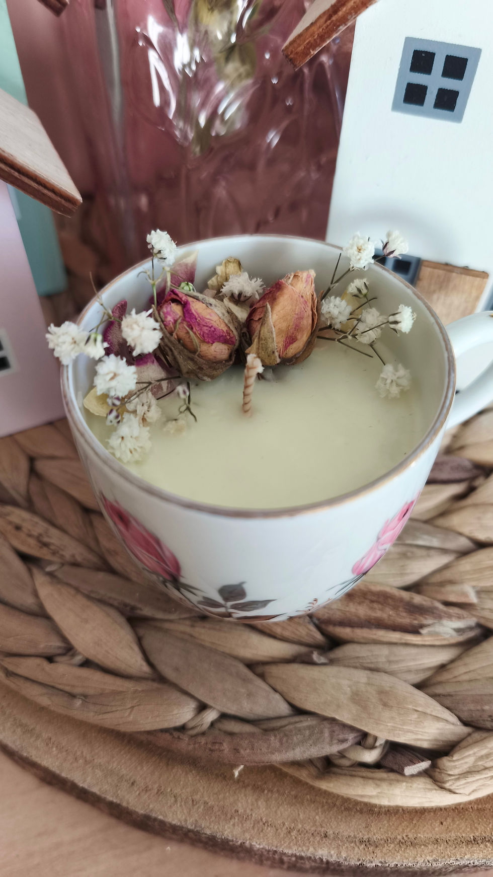 Miniature : DUO DE ROSES - Bougie déco parfumée