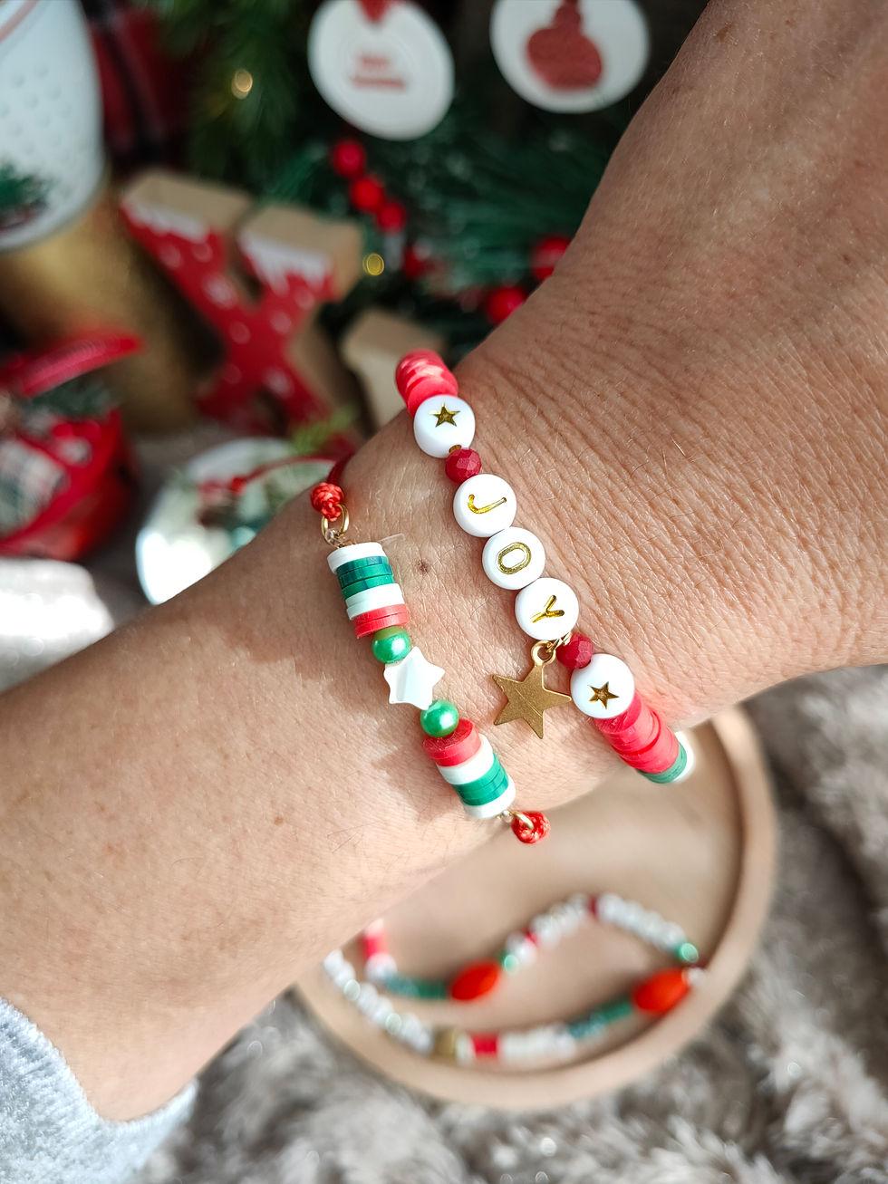 Miniature : Ambiance MAGIE DE NOEL - Bracelet mot HEISHI