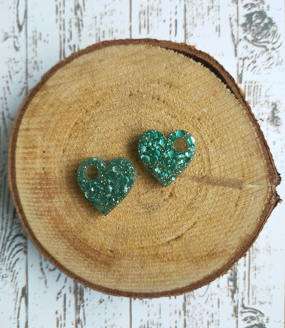 Miniature : " MES PETITS TRESORS BY ATELIER K " Pampilles pour Créoles personnalisables