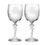 Thumbnail: Personalised Pair of Crystal Wine Glasses
