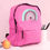 Thumbnail: Personalised Rainbow Pink Backpack
