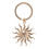 Thumbnail: Gold Sun Keyring