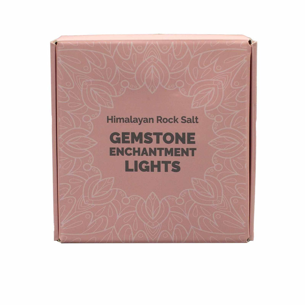 Thumbnail: Gemstone Enchantment Lights - Himalayan Rock Salt Boxed