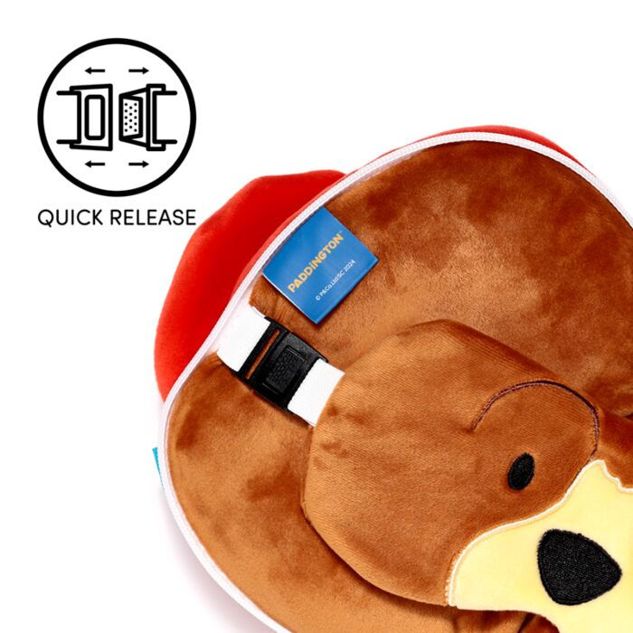 Relaxeazzz Travel Pillow & Eye Mask - Paddington Bear