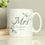 Thumbnail: Personalised Botanical Mr  Or Mrs Mug