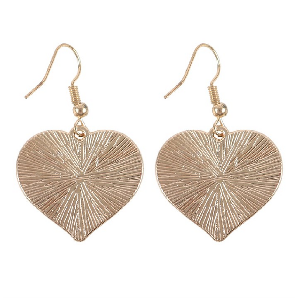 Thumbnail: Burning Heart Earrings