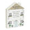 Thumbnail: Personalised Love Makes A Home Wooden House Ornament