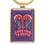 Thumbnail: Love You To Death Keyring by Steven Rhodes