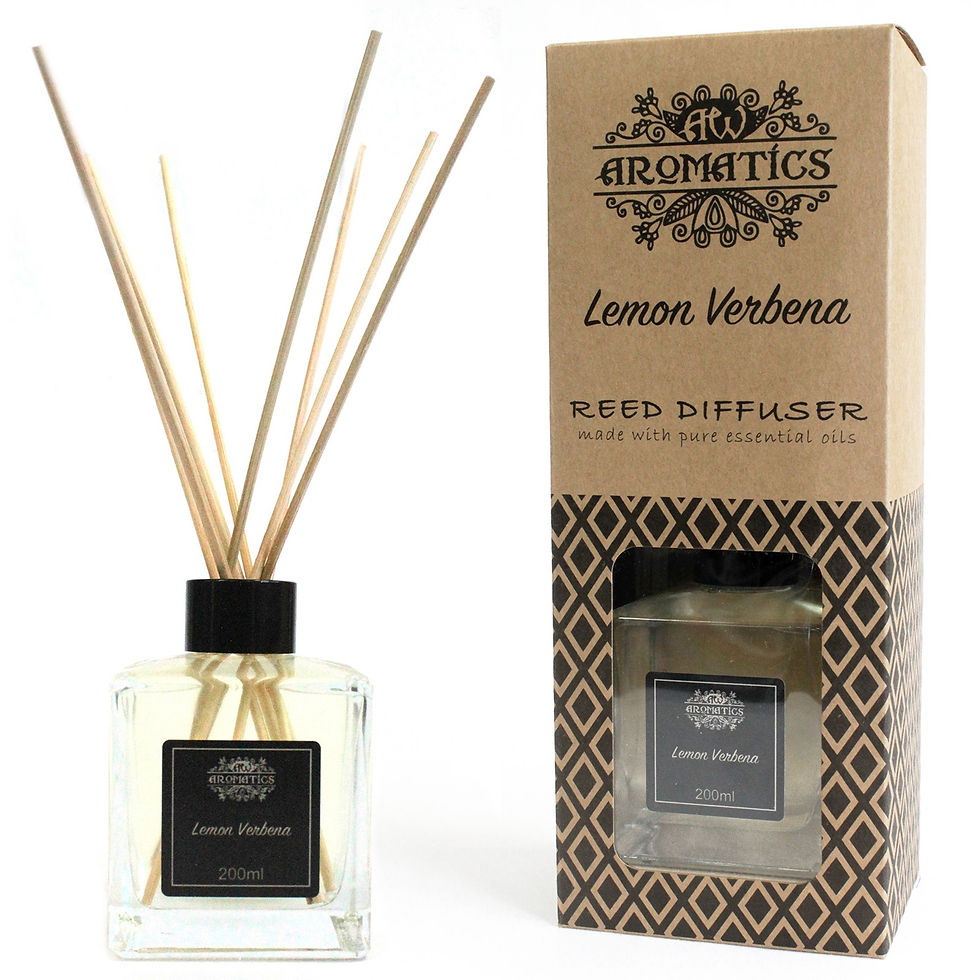 Thumbnail: Pure Essential Oils Reed Diffusers - 200ml - Lemon Verbena