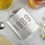 Thumbnail: Personalised Date & Name Hip Flask silver