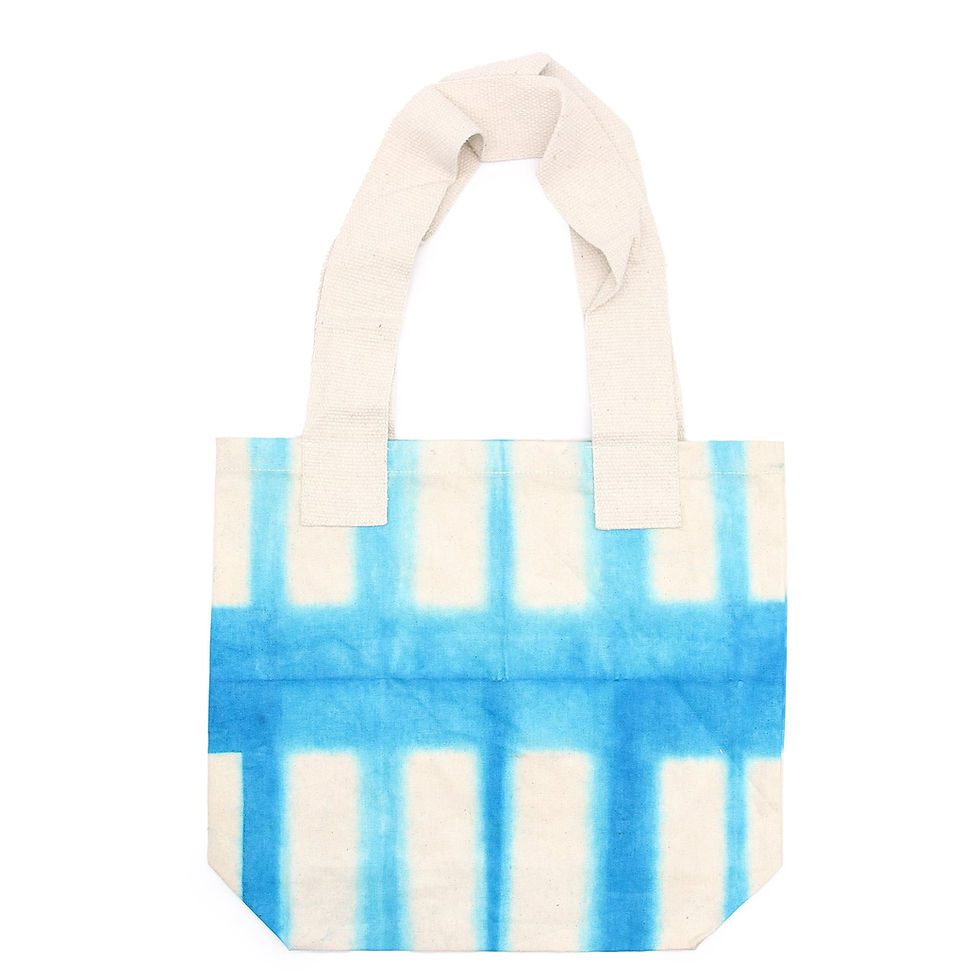 Thumbnail: Natural Tye-Dye Cotton Bag