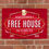 Thumbnail: Personalised Free House  Metal Sign Choice Of Colours
