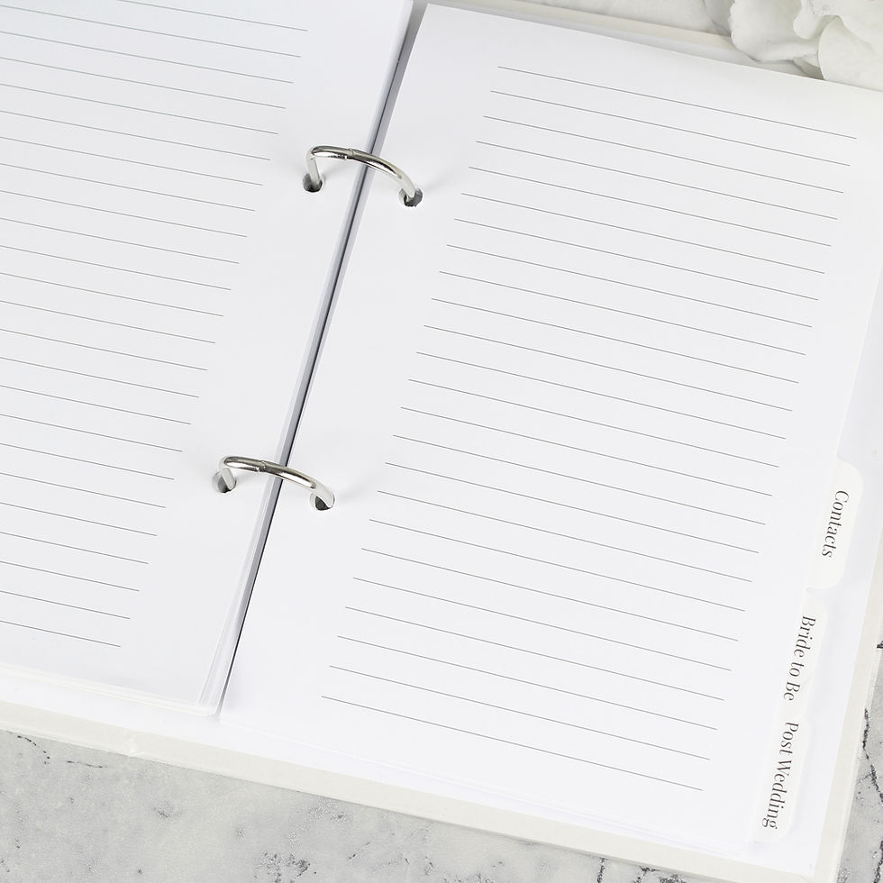 Thumbnail: Personalised Our Greatest Adventure Wedding Planner
