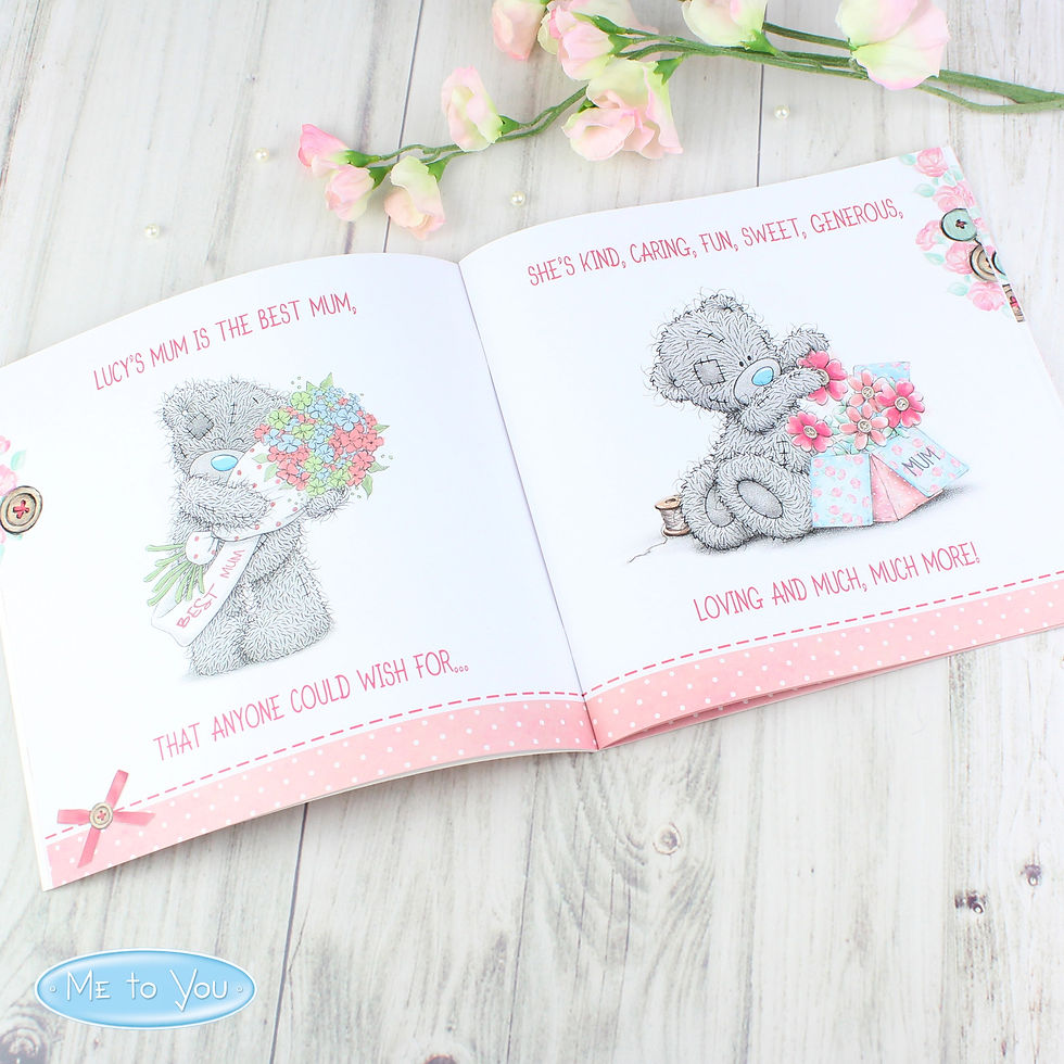 Thumbnail: Personalised Me To You For Her Poem Book