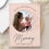 Thumbnail: Personalised Pink Wreath Photo Upload Greeting Card