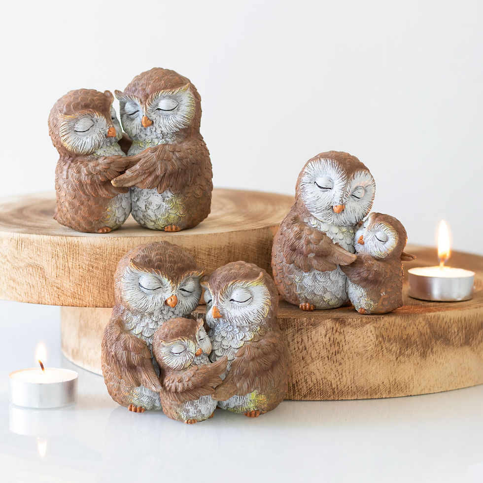 Thumbnail: Owl-ways Be Together Owl Family Ornament

