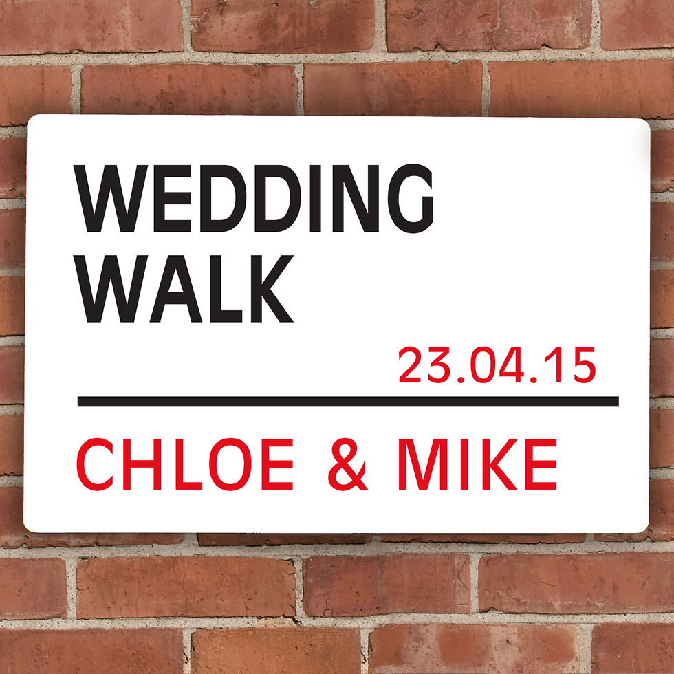 Thumbnail: Personalised London Street Sign