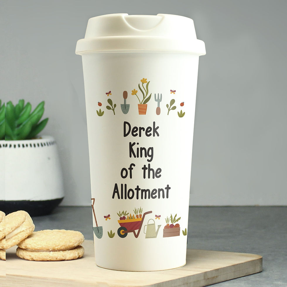 Thumbnail: Personalised Gardening Travel Mug