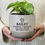 Thumbnail: Personalised Pet Memorial Flecked Plant Pot