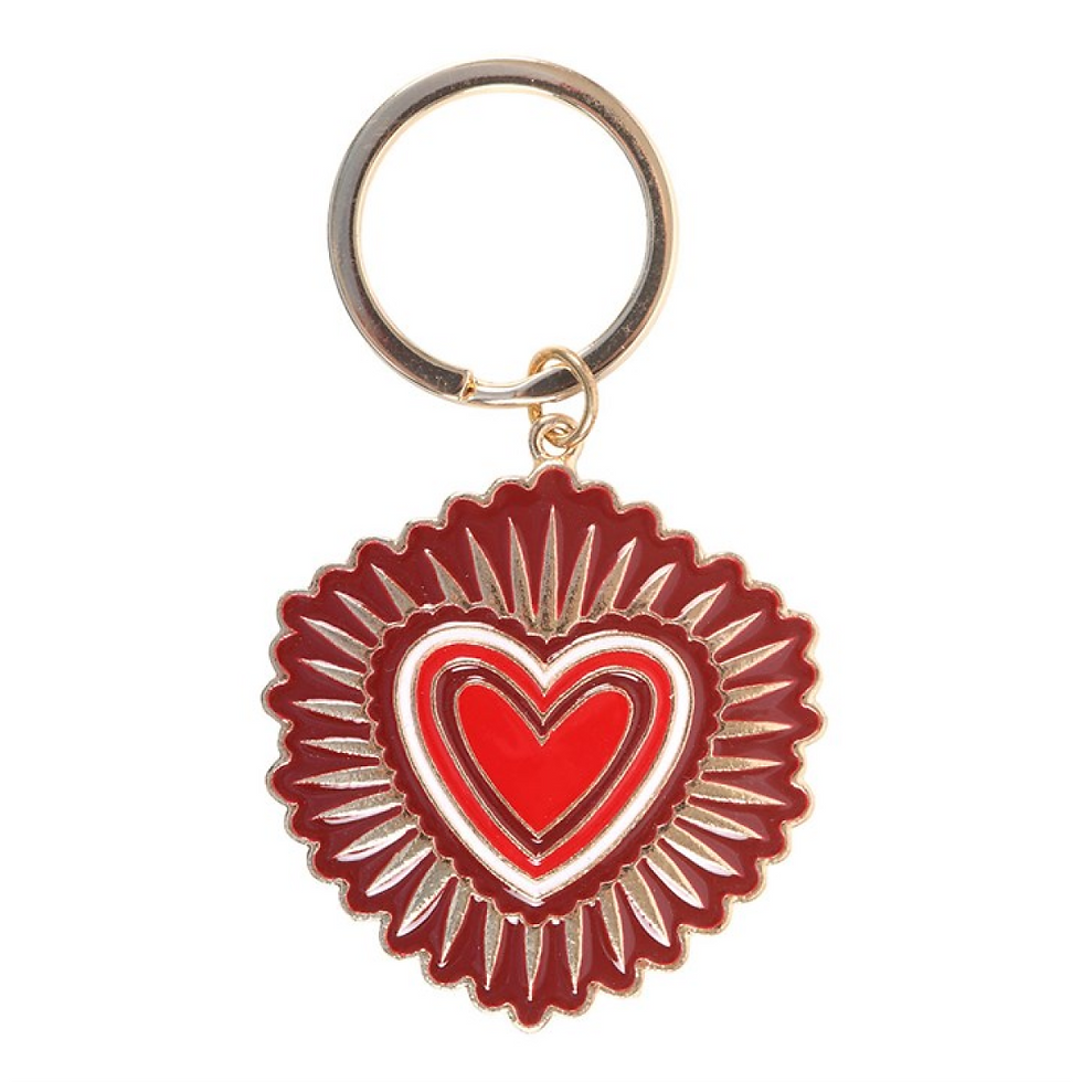 Thumbnail: Sacred Heart Keyring