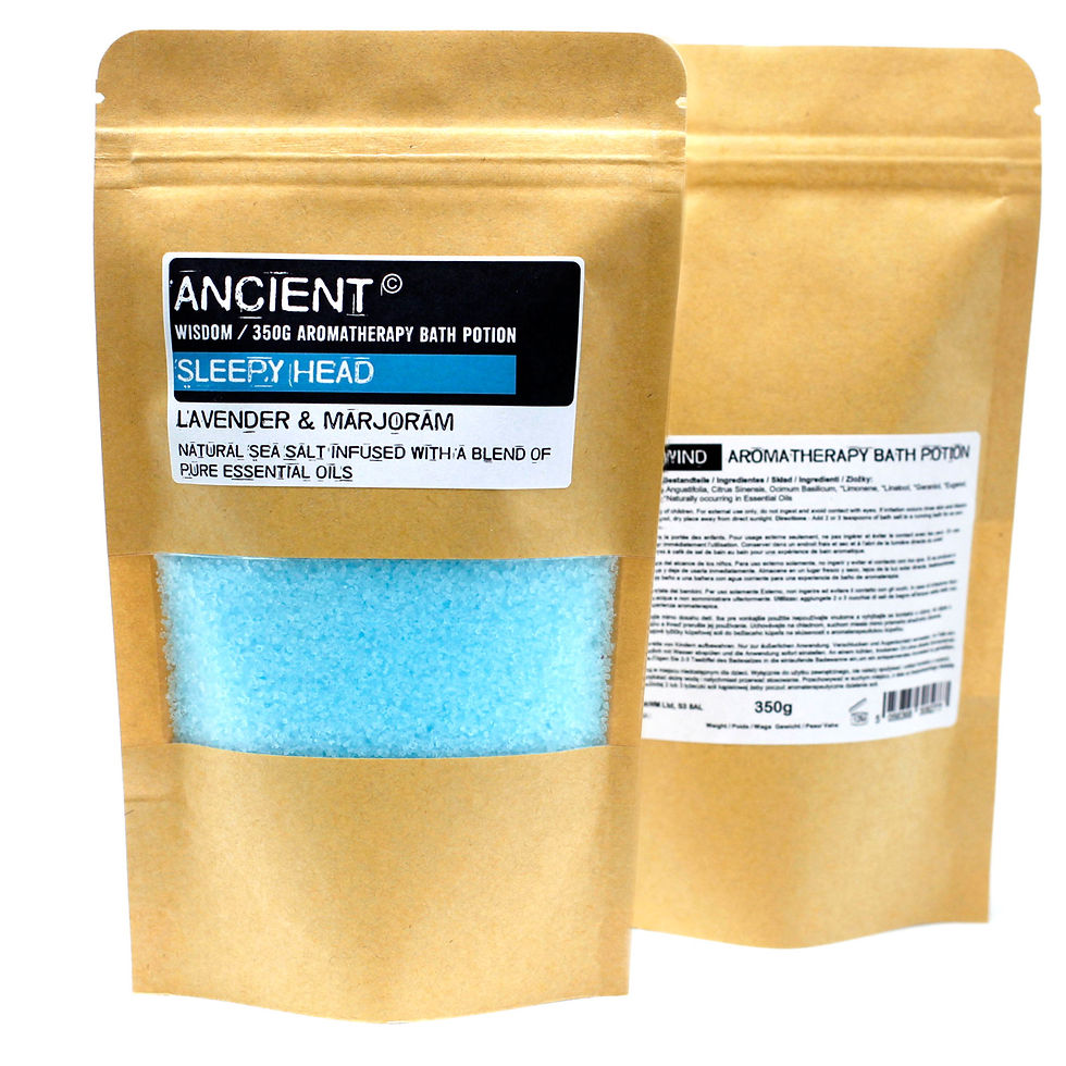 Thumbnail: Aromatherapy Bath Potion in Kraft Bag 350g - Various Fragrances