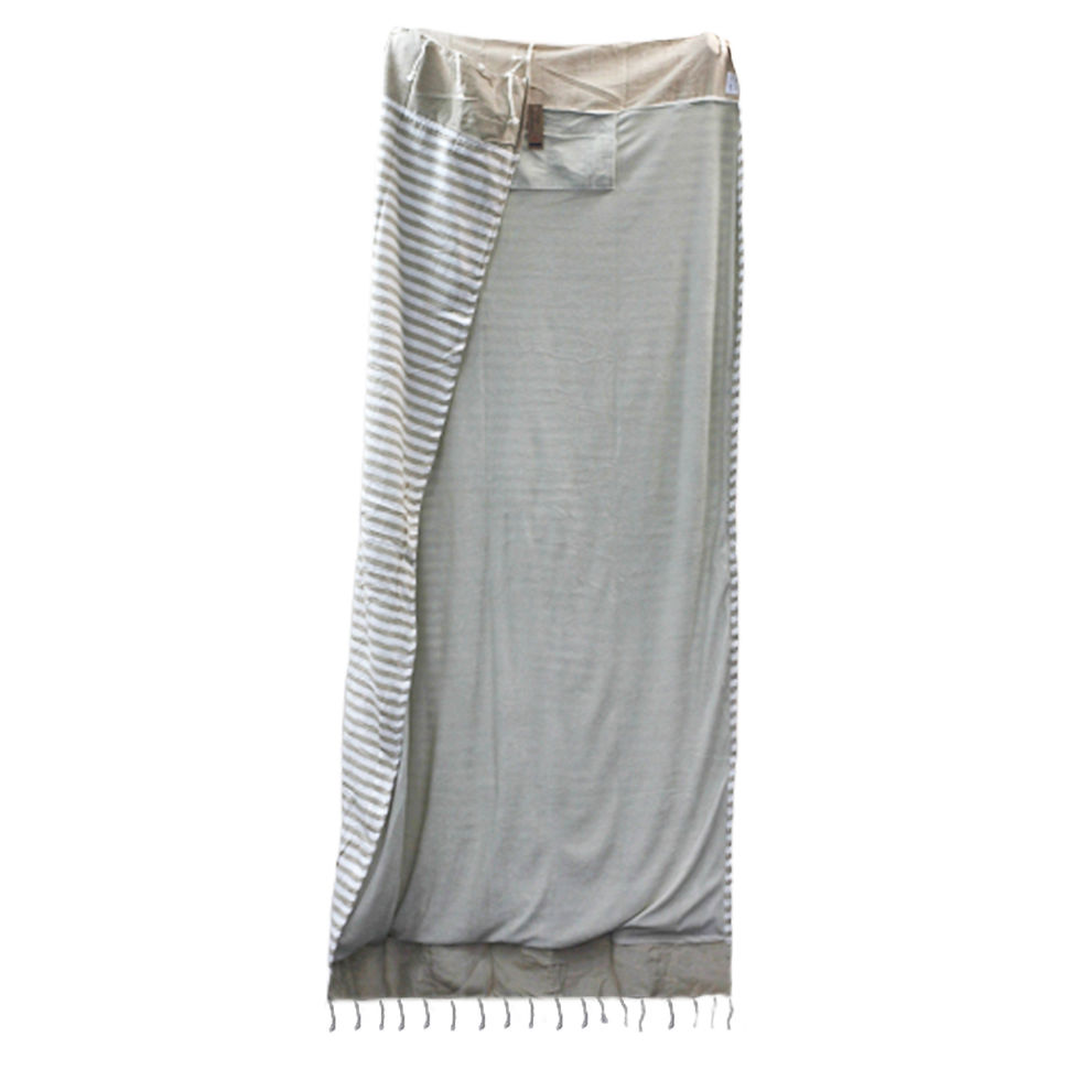 Thumbnail: Cotton Pario Towel - 100x180 cm - Warm Sand