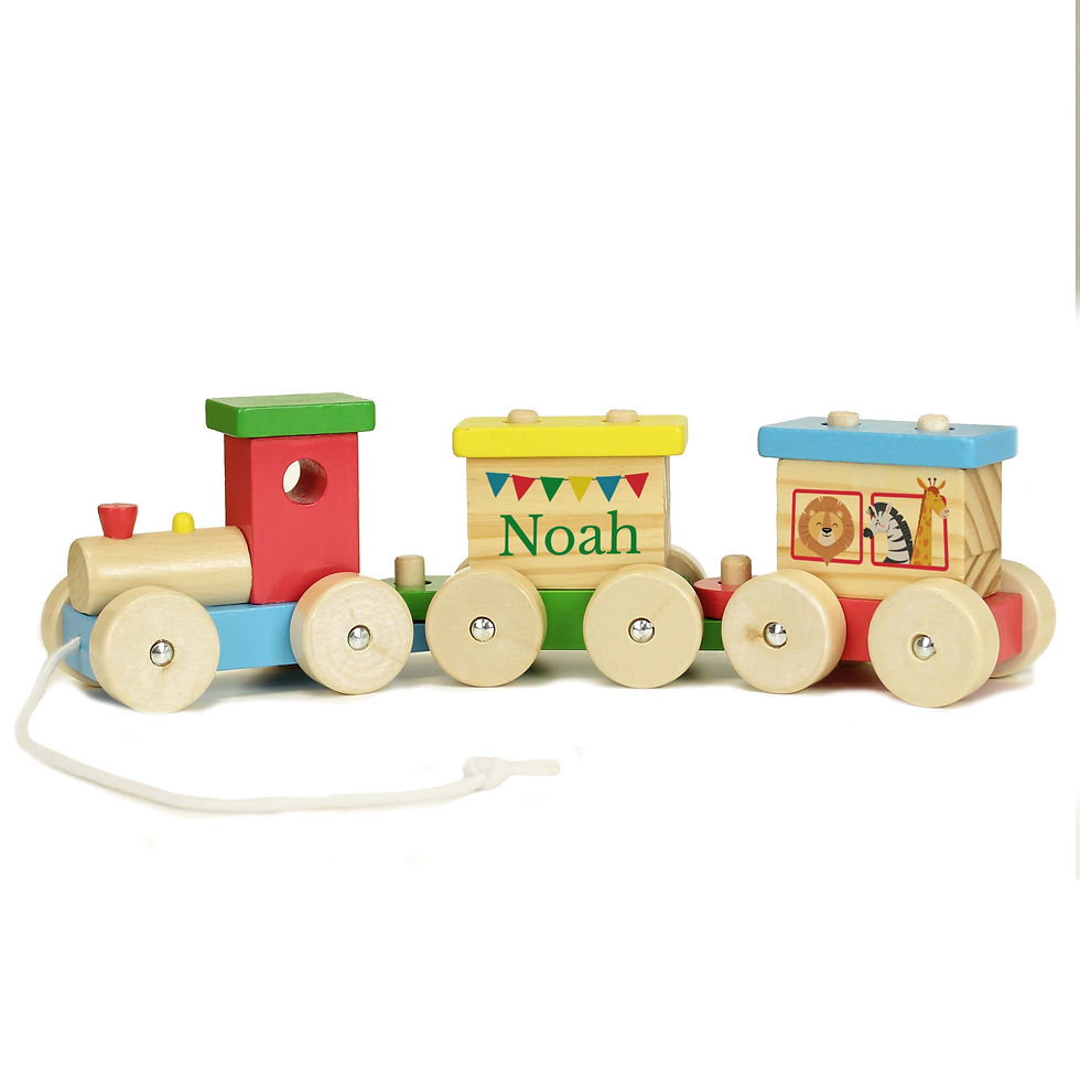 Thumbnail: Personalised Circus Toy Train